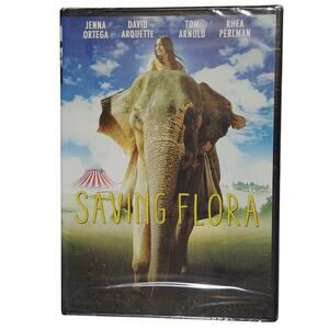 Saving Flora (2019) DVD – Family Drama Starring Jenna Ortega & David Arquette